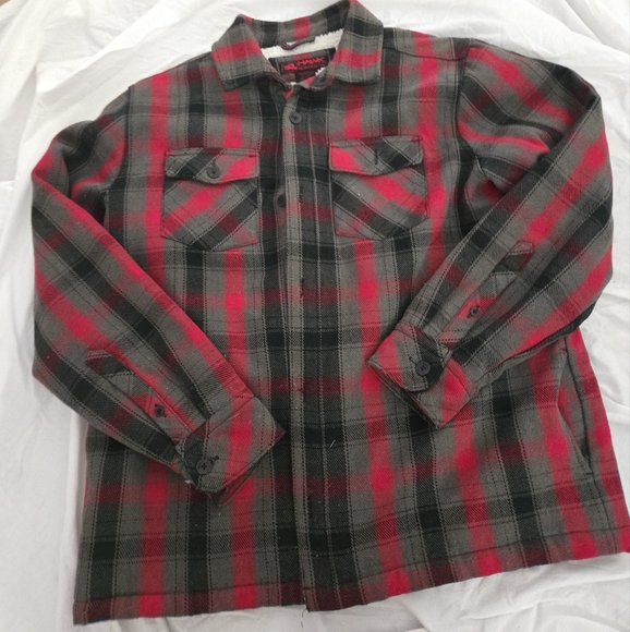Tony Hawk Other - Y2K Tony Hawk Plaid Sherpa Lined Jacket